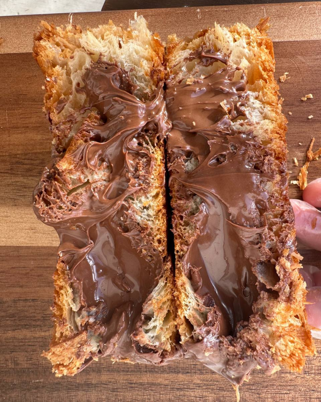 Croissant Roll Hazelnut