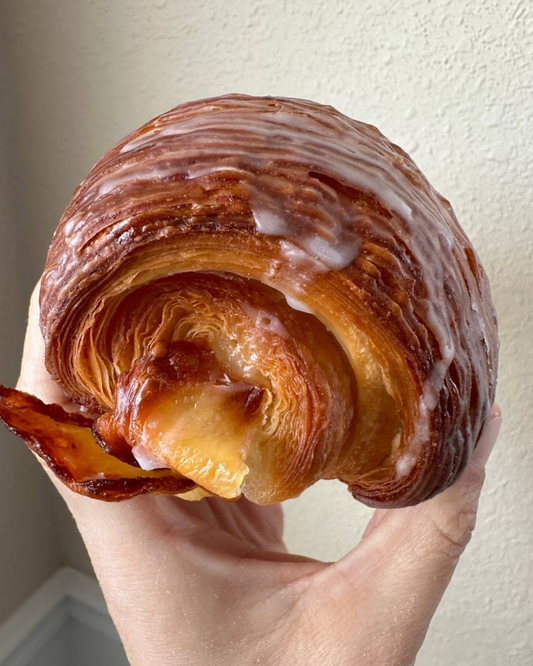 Croissant Cheese and Glazed
