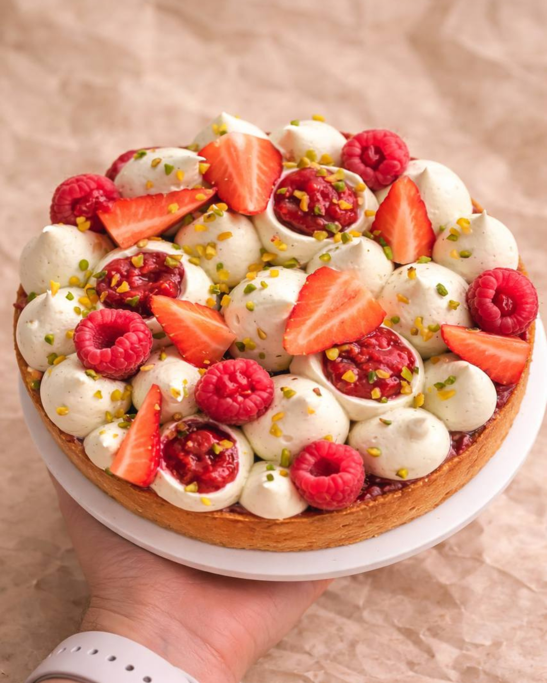 Almond Berry Tart