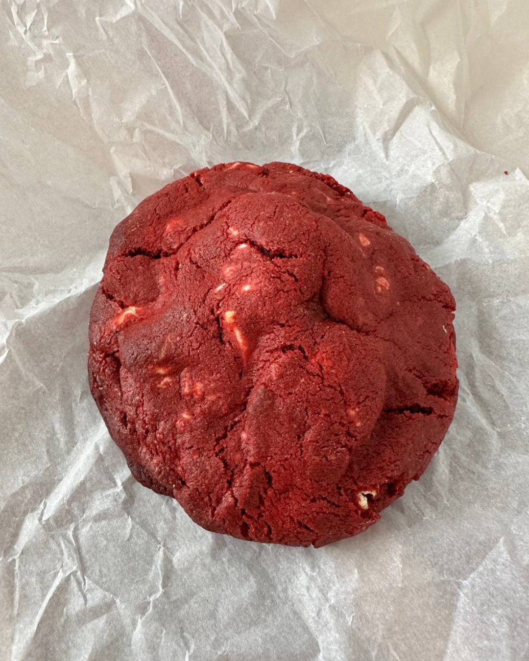 Red Velvet White Chocolate Cookie
