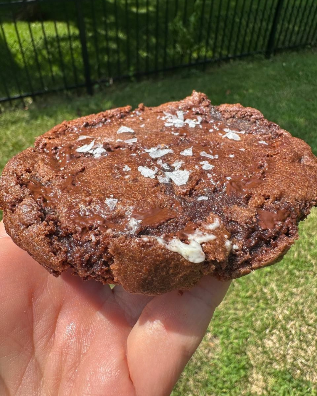 Chocolate Maldon Cookie