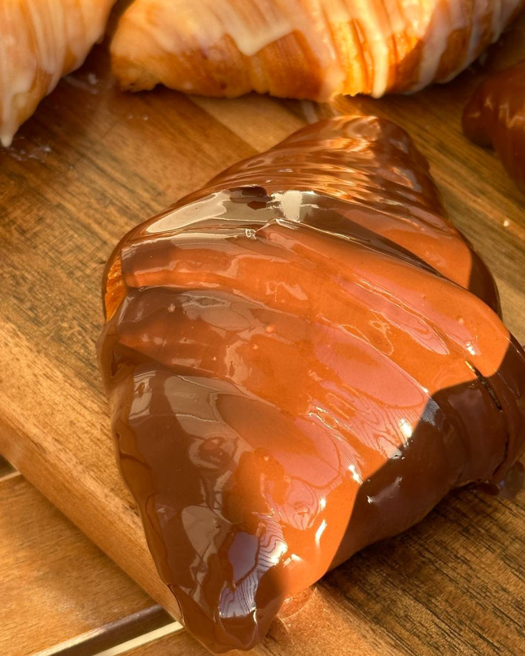 Croissant Chocolate Topping