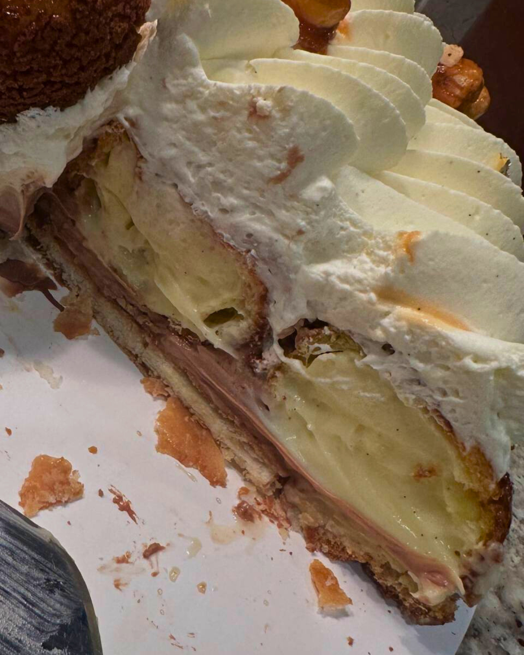 Vanilla Chocolate Saint Honoré