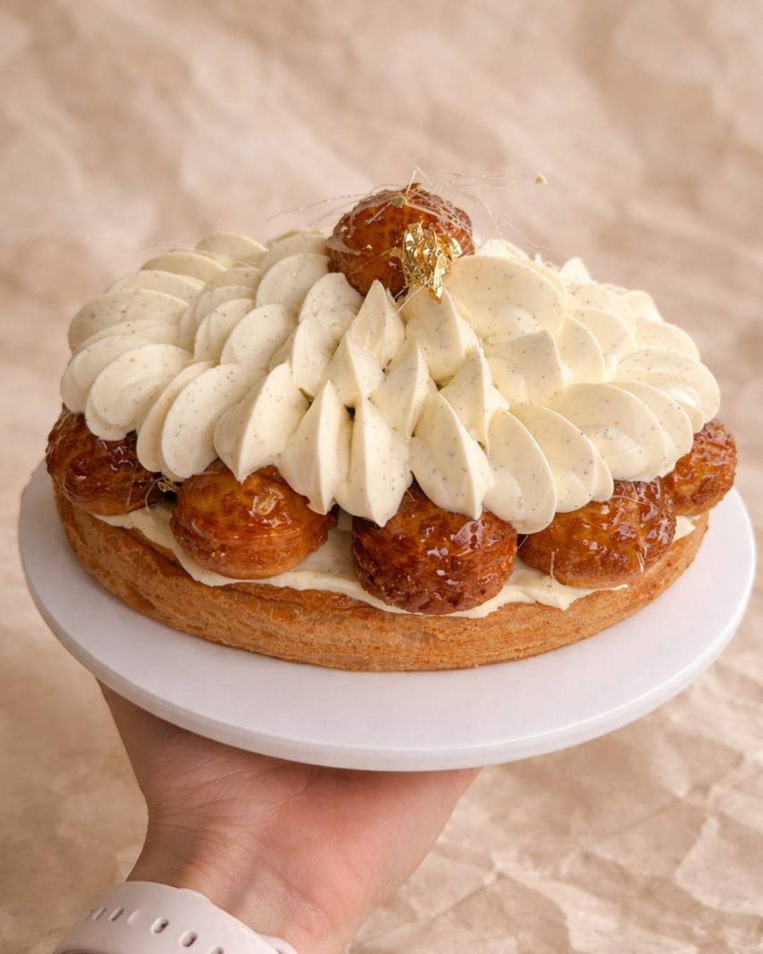Vanilla Chocolate Saint Honoré