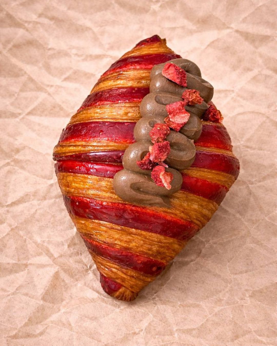 Chocolate Raspberry Dream Croissant