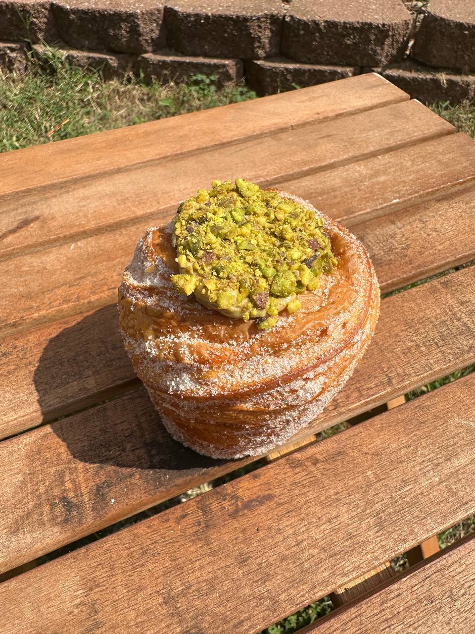 Pistachio Cruffins